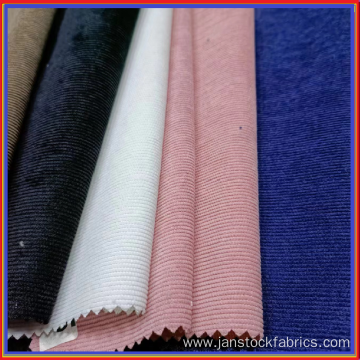 Corduroy plain dyed fabric